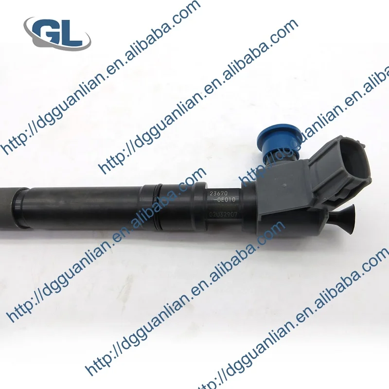 For Densos G4 Common Rail Fuel Injector 295700-0550 0E010 For Toyota 1GD-FTV HILUX Engine