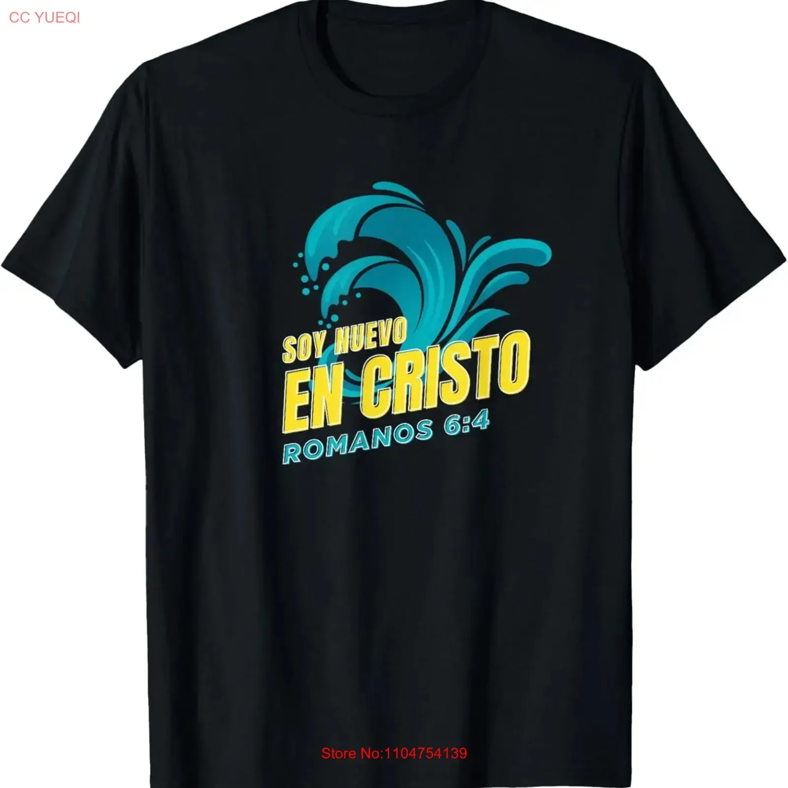 Camiseta Bautismo Playeras vintage con gráfico lavado, suave, transpirable, versátil, estilo urbano, unisex, a la moda.