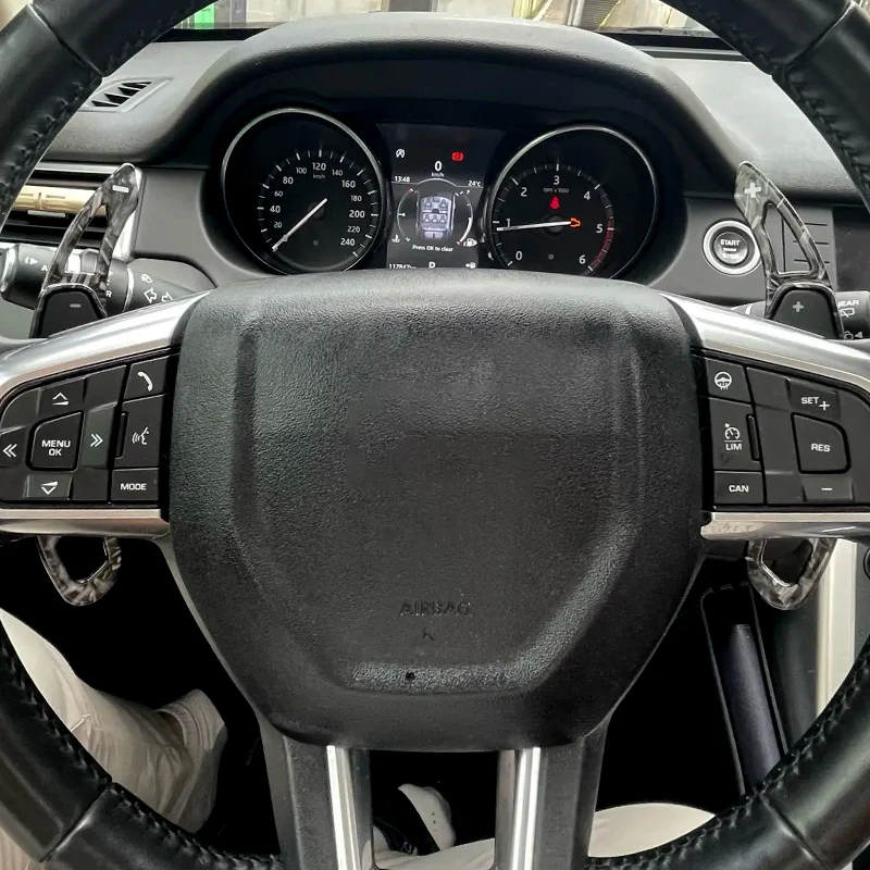 For Jaguar XF XE XJ F-PACE F-TYPE Car Steering Wheel Shifter Paddle Shift Extension For Land Range Rover Evoque Discovery Sport