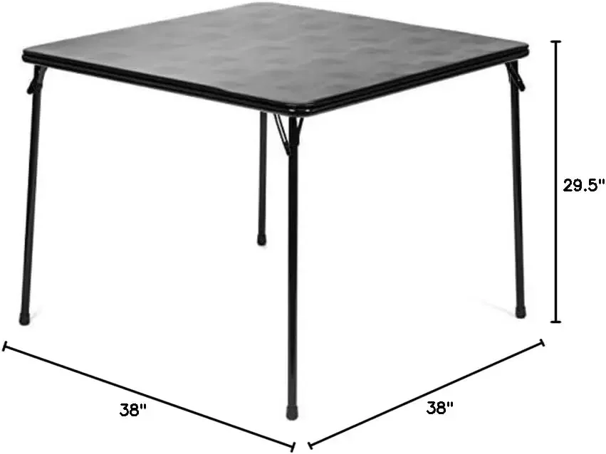 Square Folding Card Table (38