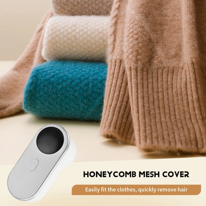 เครื่องกำจัดขุยผ้าไฟฟ้าแบบชาร์จไฟได้สำหรับใช้ในครัวเรือนพรมผ้าม่านที่เล็มขนเป็นก้อนฟังก์ชั่นการแสดงผลแบบดิจิตอล