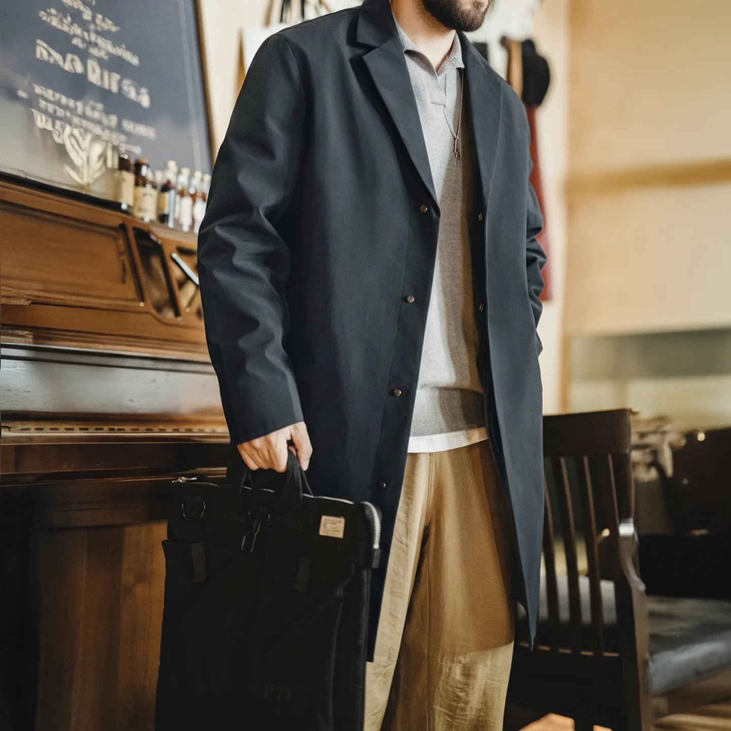 Thumbnail 2 - #6 Latest Mens Trench Coats Offers