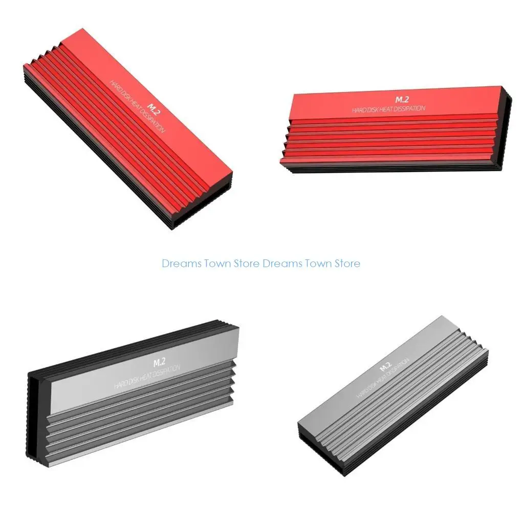 

HX6A THIN M.2 2280 SSD Охладители Heatsink Coolers Алюминиевый сплав SSD Структура металла