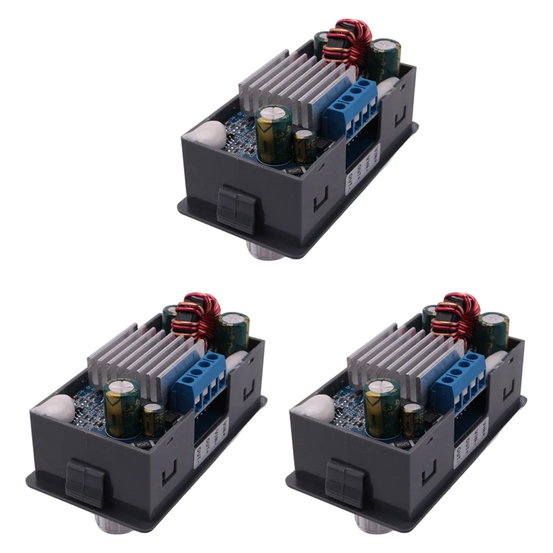 3X ZK-4KX CNC DC DC Buck Boost Converter CC CV 0.5-30V 4A Power Module Adjustable Regulated Power Supply