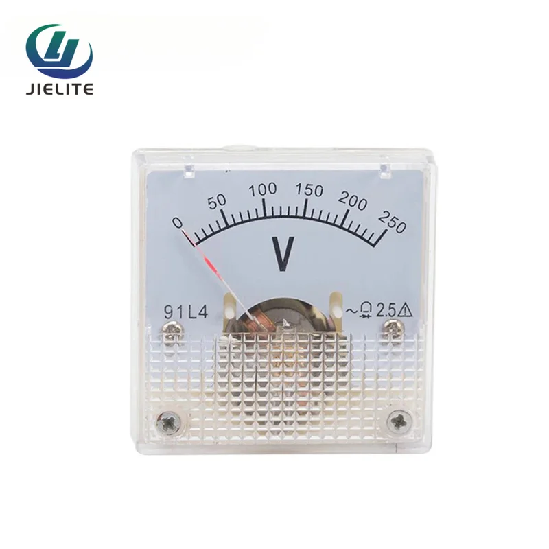 91L4 Pointer Type Voltmeter AC 250V Single Phase Generator Meter Genset Spare Parts