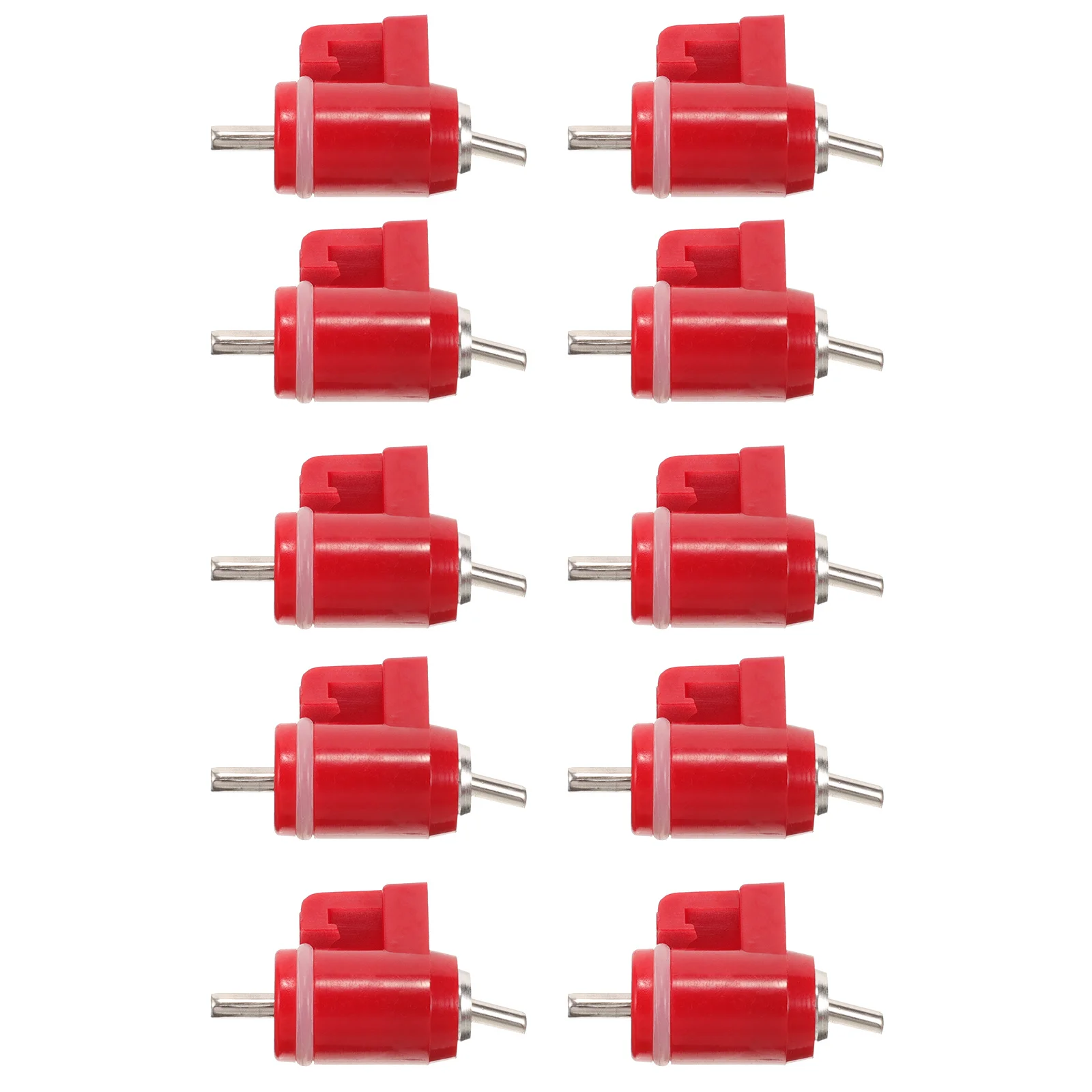 

10Pcs Chicken Water Nipples Poultry Waterer Replacement Automatic Chick Drinkers Ideal for Farm Use Water Dispenser