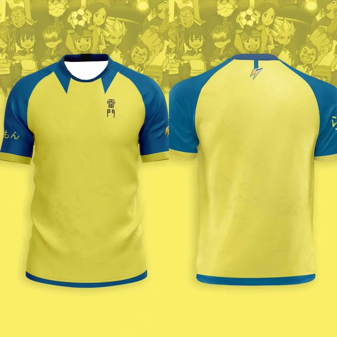 اليابان كايو جيرسي كرة القدم Inazuma أحد عشر: مارك إيفينز ثلاثية الأبعاد تي شيرت مطبوع الرجال النساء موضة الرياضة قصيرة الأكمام التي شيرت بلايز المحملة الاطفال