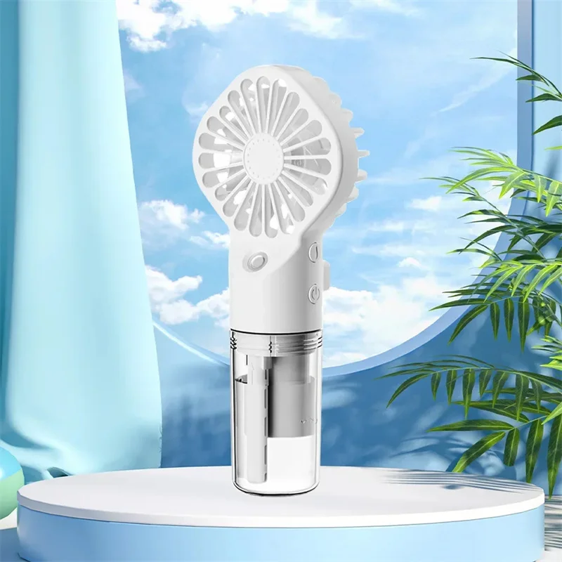 Mini condizionatore d'aria portatile USB ricaricabile umidificatore portatile Mist Cooler raffreddamento Spray umidificatore ventola per casa/ufficio/dormitorio
