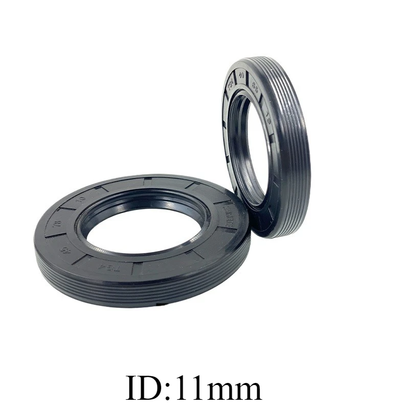 TC Type NBR Oil Seal, Rotary Shaft Seal with Metal Casing & Garter Spring, Sizes: 11×16×5, 11×17×3, 11×17×4, 11×17×5, 11×18×4