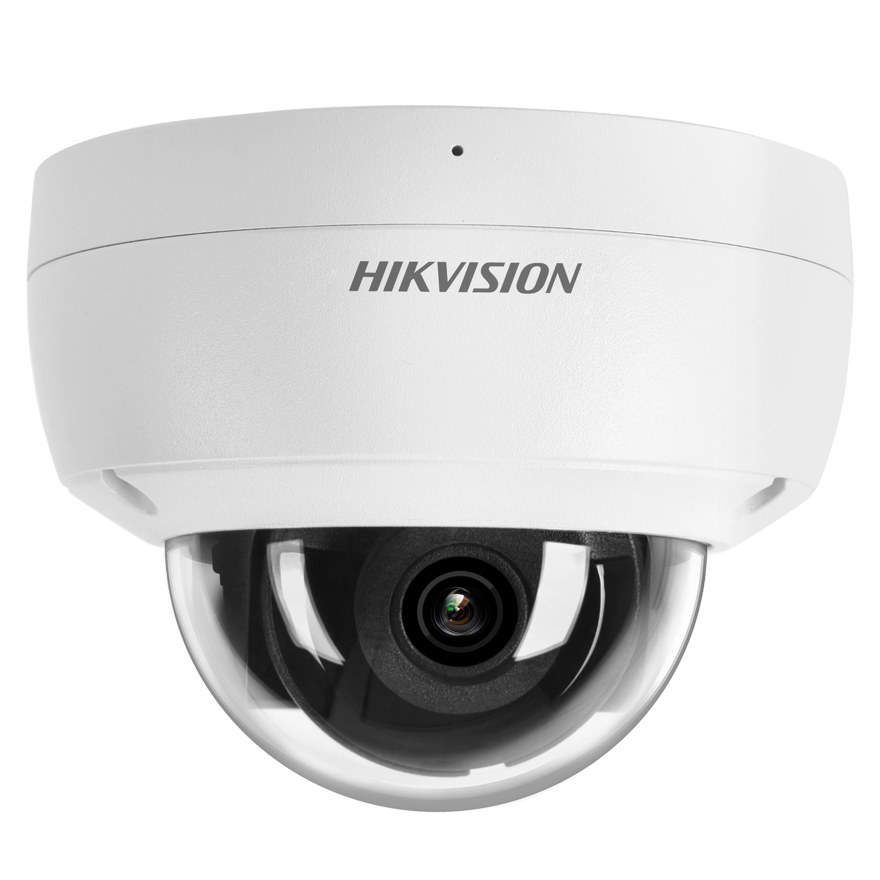 Hikvision IP Camera 8MP Dome DS-2CD2186G2-ISU 4K POE AcuSense Darkfighter Audio Alarm Built-In Mic Human Vehicle Classification