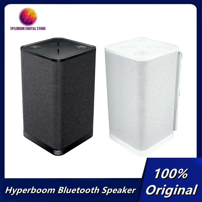 Original Hyperboom Portable Wireless Bluetooth Speaker Big Bass Water Resistant Loud Speaker IPX4 24-Hour Battery