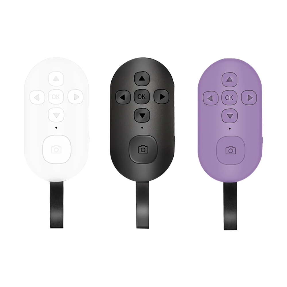 NEW 5.0 Bluetooth Button Remote Control With 7 Buttons Wireless Remote For Mobile Phone Tik Tok E-book Flipping Bluetooth Selfie