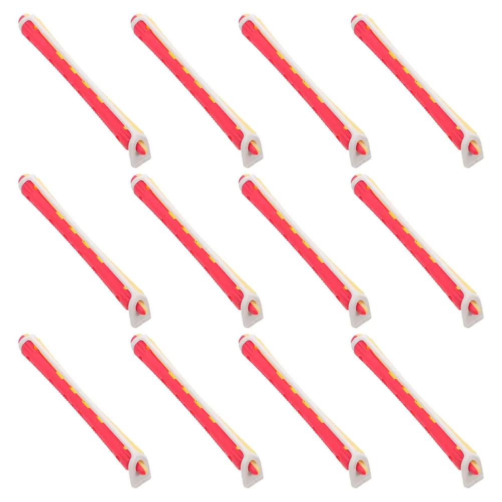 

24 Pcs Short Hair Perm Bar Travel Curler Jumbo Pp Rollers for Women Curling Rod