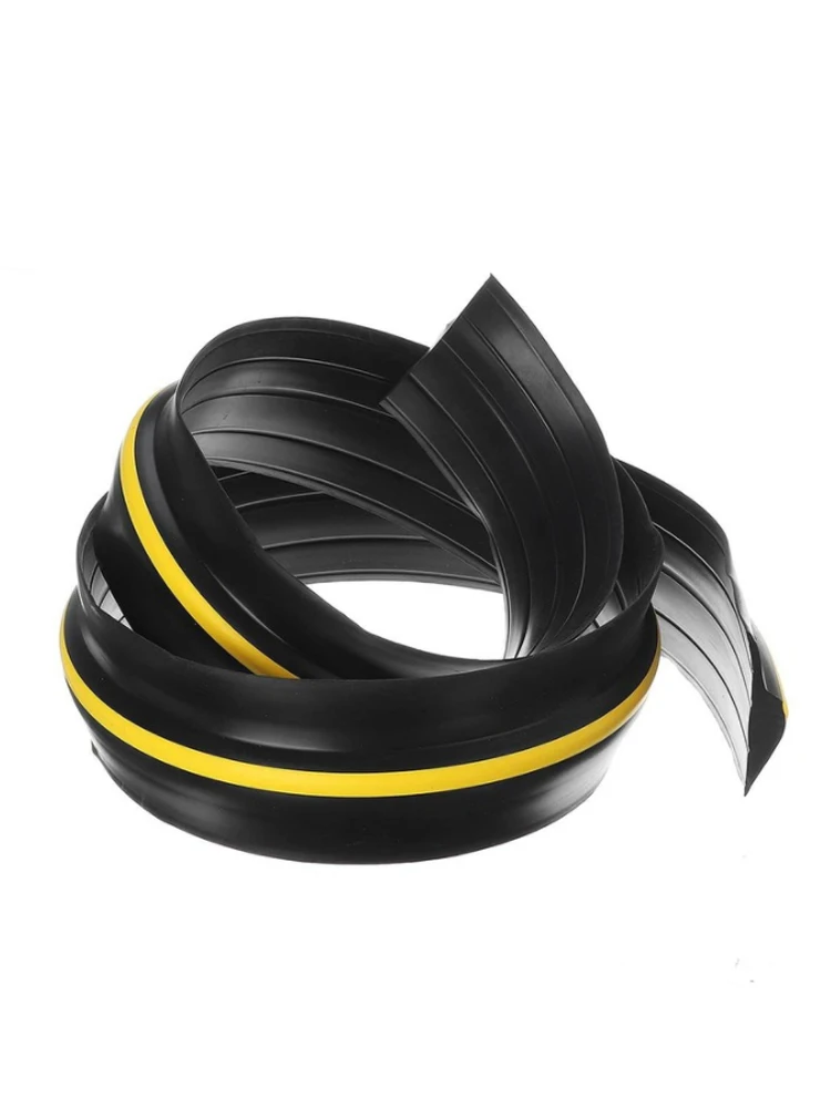 1/2/3 Meters Garage Door Bottom Seal Weather Stripping PVC Rubber Seal Strip Door Bottom Seal Water Noise Seal Bumper Strip