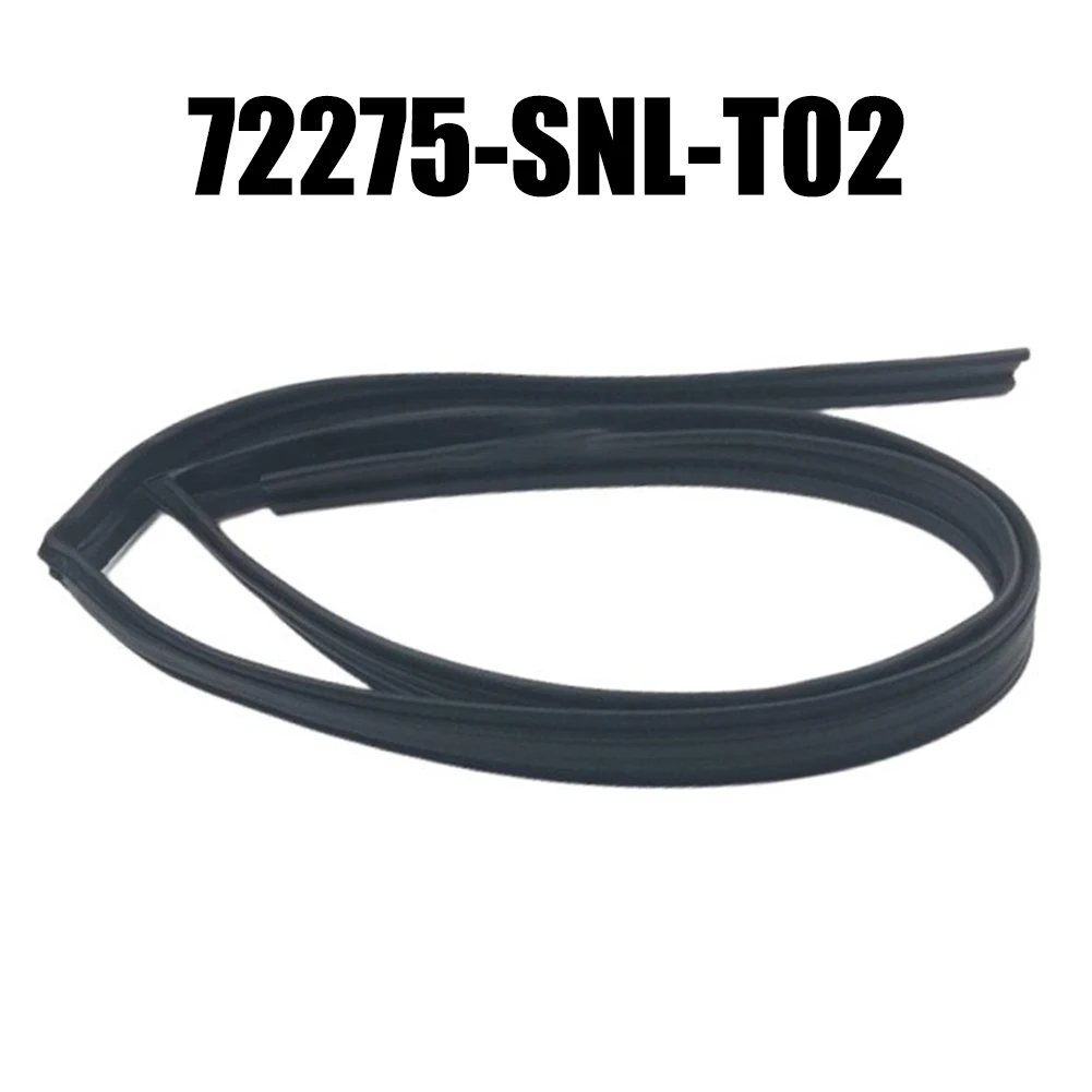 Front Left Glass Weather Seal Replacement Rubber 1pc 72275-SNL-T02 Car Accessories For Honda For Civic 2006-2011