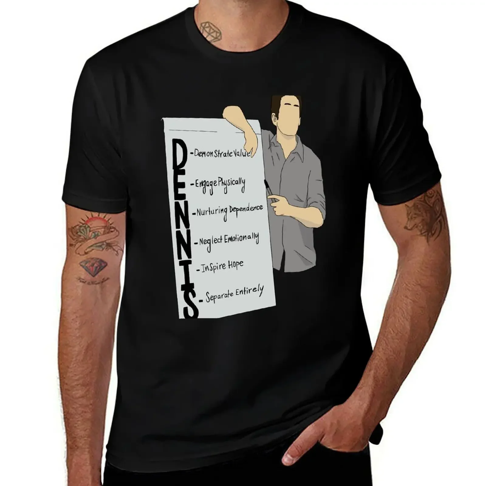 

Dennis System Design T-Shirt anime figures valentines clothes custom shirt quick drying men clothing