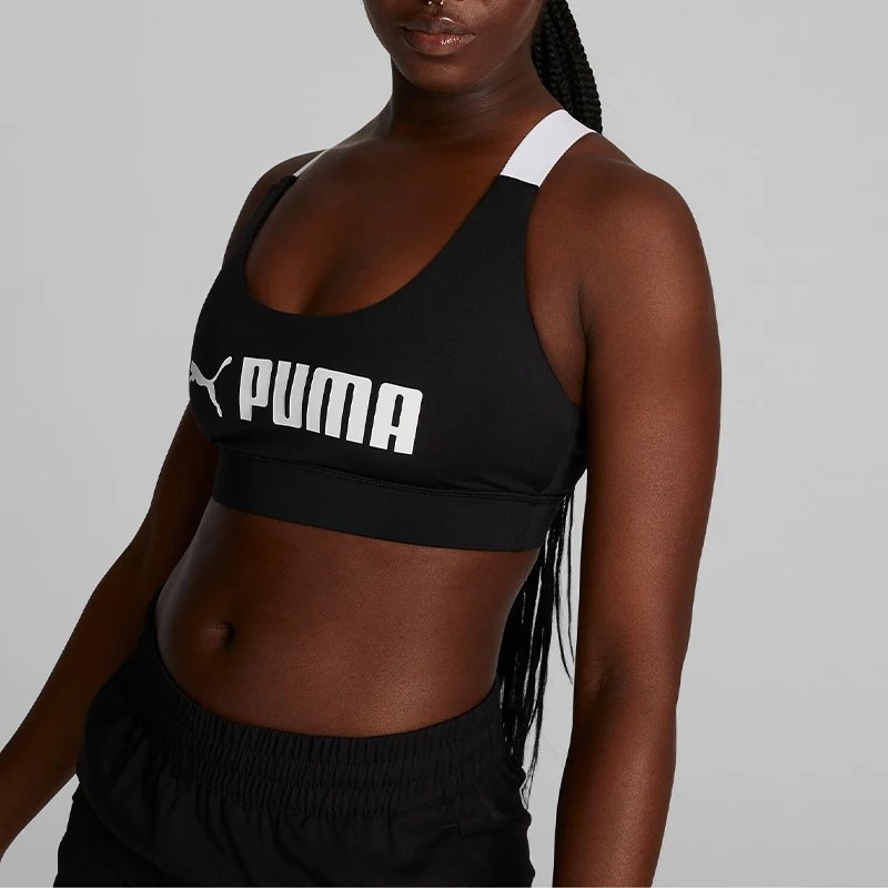 

Puma genuine Classic Women's Fashion Simple Breathable Slim Training Running Sports Bra 522192-01