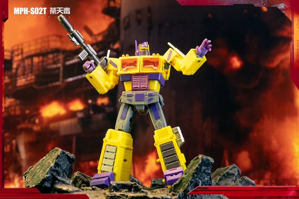 MengPiHou MPHStudio MPH-S02 MPHS02 オプコマンダー MPH-S02T/S02W/S02S ミニアクションフィギュア変換ロボットカスタムおもちゃ在庫あり