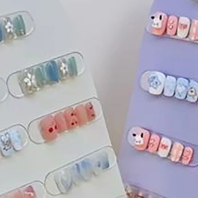 /YOV/Nail Tips Display Salon New Premium Acrylic Color Plate Magnet Board Comparison Card With Number Stickers for