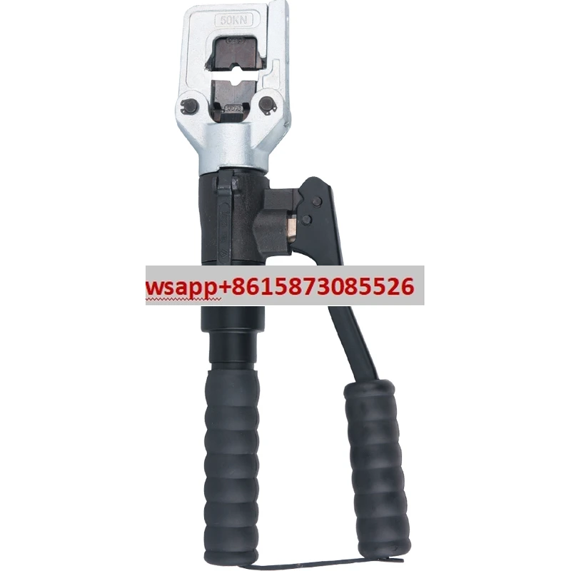 Alicates hidráulicos manuales HT-51, mini alicates de línea de presión hidráulica de 10-240mm con válvula de seguridad en el interior