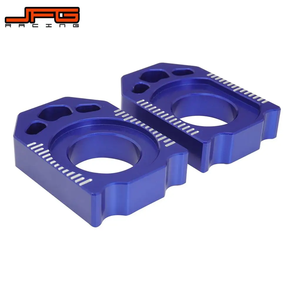 CNC Rear Chain Adjuster Axle Block For YAMAHA YZ125 YZ250 02-22 YZ250F YZ450F YZ250X YZ250FX WR250F WR450F WR250R WR250X