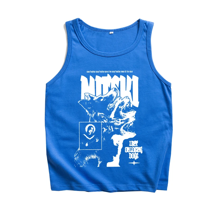 Mitski I Bet on Losing Dogs Vest Mitski Music Merch Fan Gift Men Women Streetwear Tank Tops