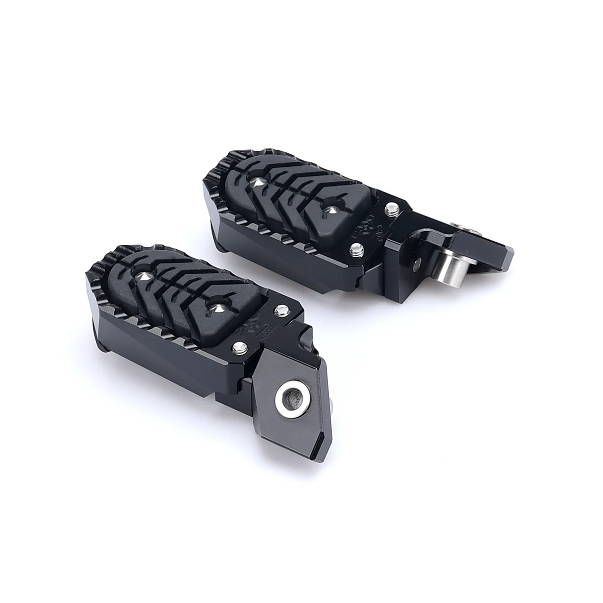 

Motorcycle Footrest Footpeg Foot Pegs Accessories for BMW F850GS ADVENTURE F850 GS Adventure ADV F750GS(Black)