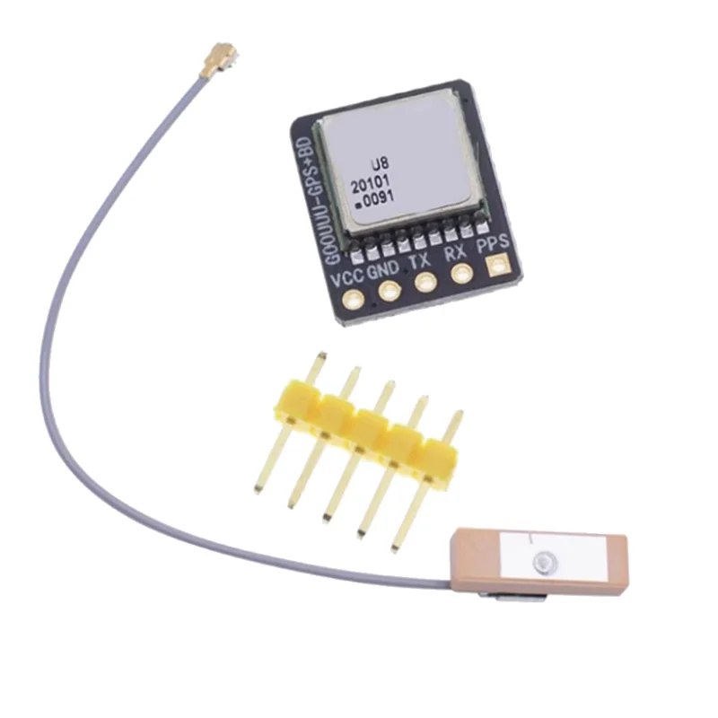 B47C نظام الملاحة لتحديد المواقع عبر الأقمار الصناعية U8 GPS + BDS وحدة الوضع المزدوج + هوائي التحكم في الطيران لاستبدال NEO-M8N NEO-6M