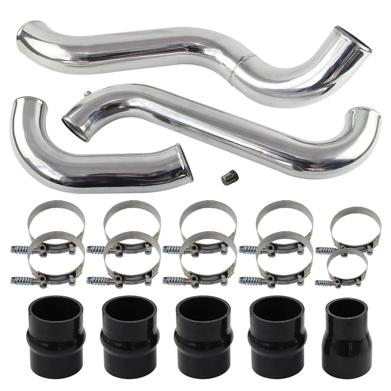 

For 2011-2016 GMC CHEVY 6.6L LML V8 Duramax Aluminum Intercooler Pipe &Boot Hose Clamp Kit