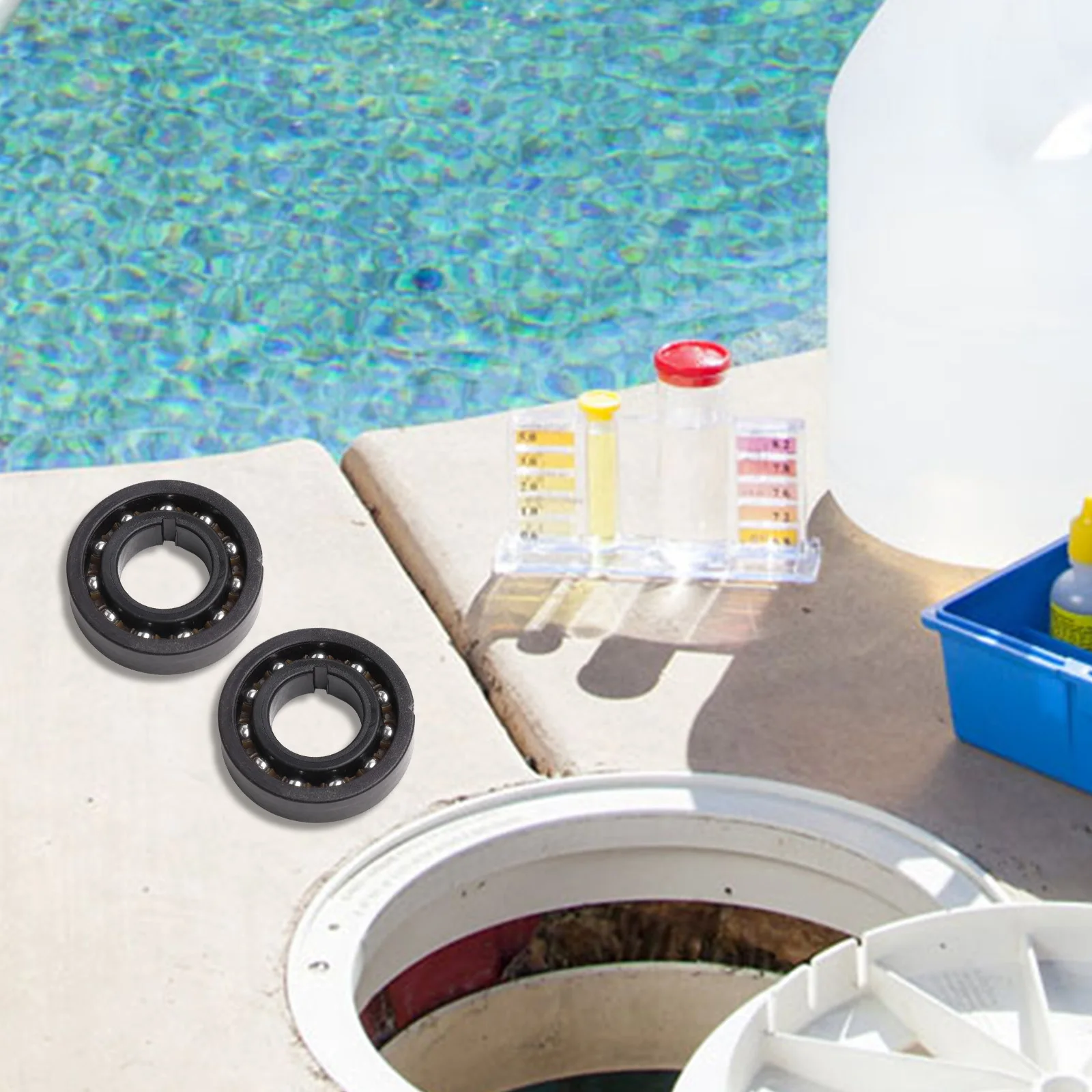 Easy Installation Parts for dibea Machine Main Bearing Parts 6*6*6cm AXV055P Pool Cleaner Pool Cleaning Maintenance