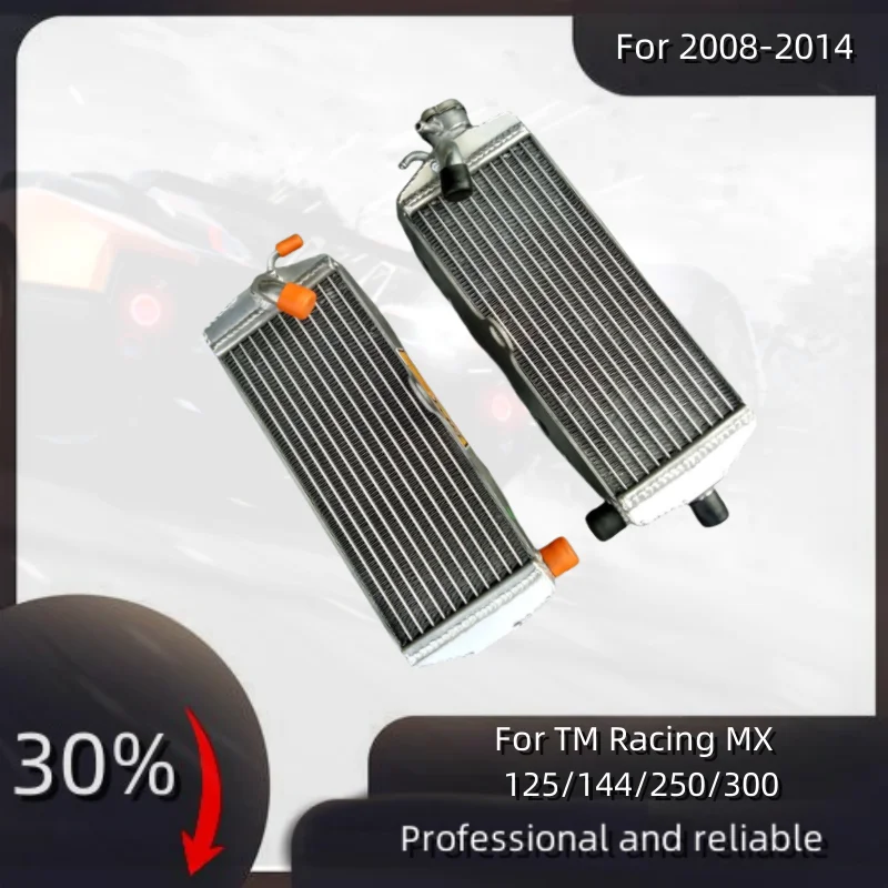 

For 2008-2014 TM Racing MX 125/144/250/300 Aluminum Radiator Cooler Cooling Coolant 2008 2009 2010 2011 2012 2013 2014