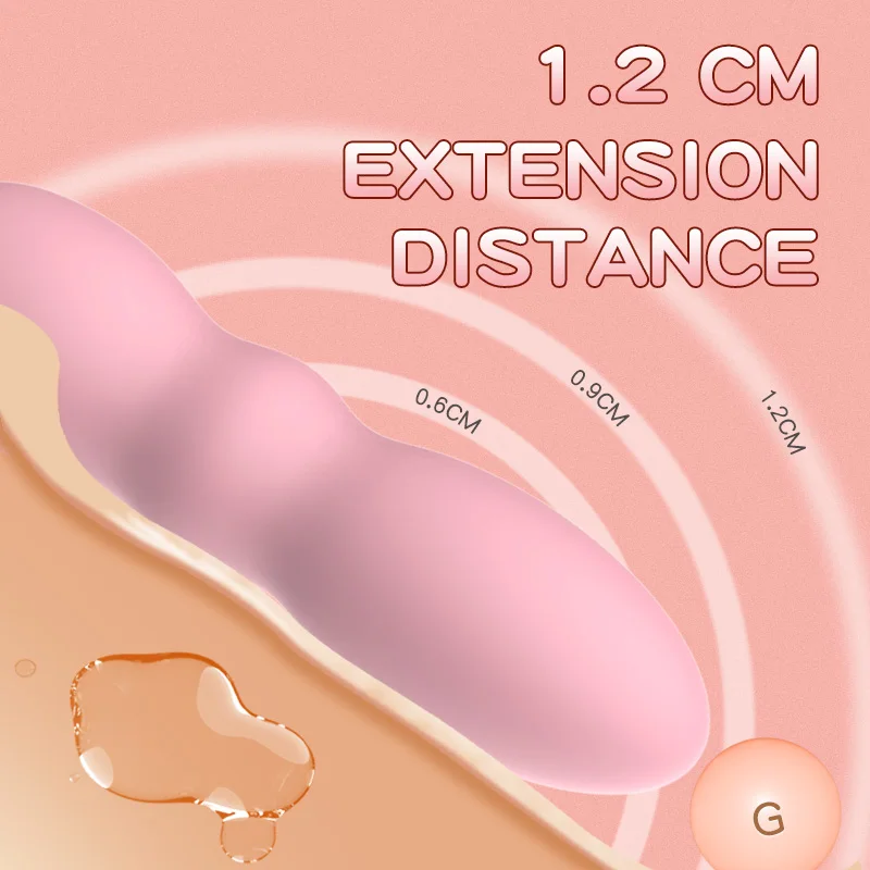 Telescopic Dildo Vibrator Female Masturbator G-Spot Vagina Stimulator Wearable Vibrating Egg Kegel Ball Pussy Sex Toys for Women