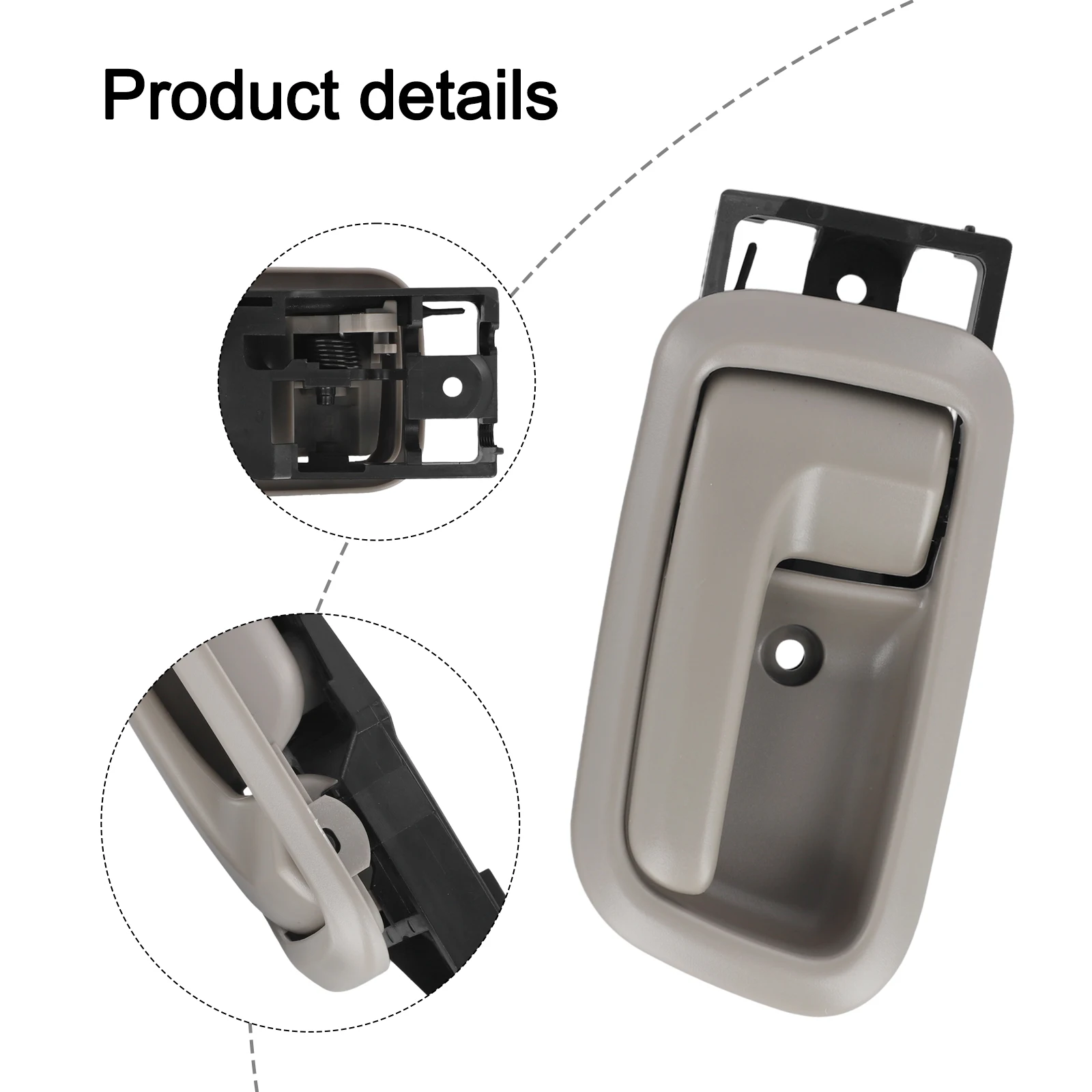

Replacement Trim Interior Door Handle Trim High Reliability OEM Part Numbers Stable Characteristics Brand New Condition