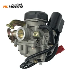 18mm PD18J Motorcycle Carburetor Carb For GY6 50cc 60cc 137qma 139qmb Scooter Moped ATV Go-Kart