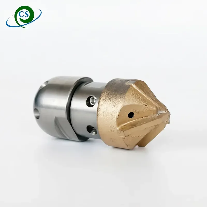 New Rugged High Pressure Brass Head Pagoda Rotating Sewer Jetter Nozzle 360 Degrees Spray Angle 150-200bar Working Pressure