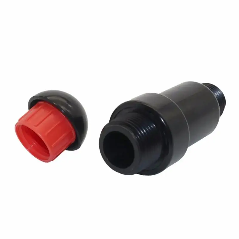 Automatic Exhaust Valve 3/4 Inch 1 Inch Male Thread Plastic Connector Garden Irrigation Hose Joint Watering Pipe Fitting
