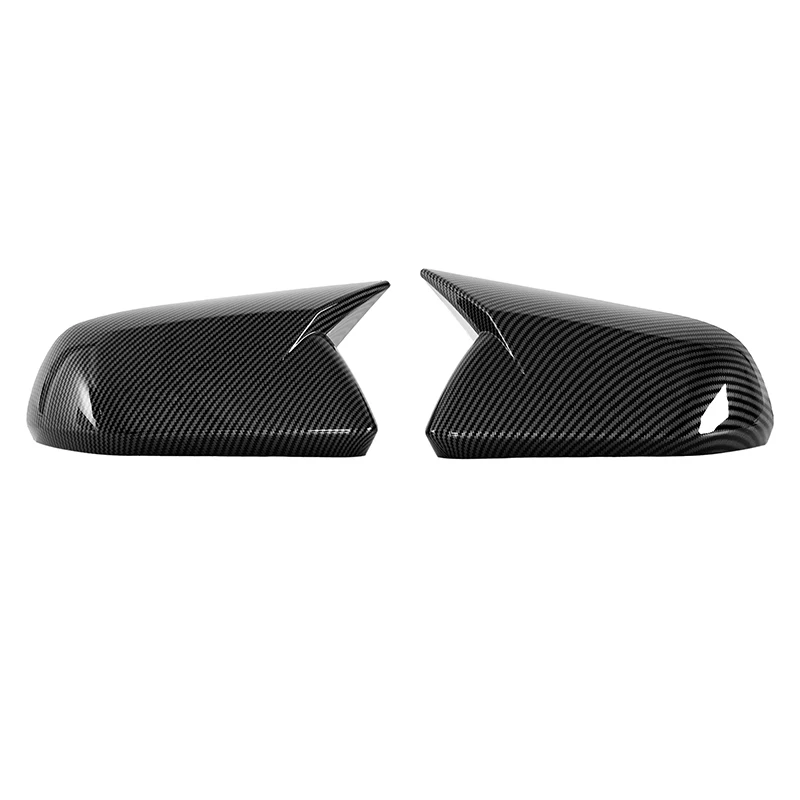 Car Rearview Mirror Cover Wing Side Mirrors Cap With/No Signal Light  For Ford Mustang 2015-2022 Auto Exterior Accessories