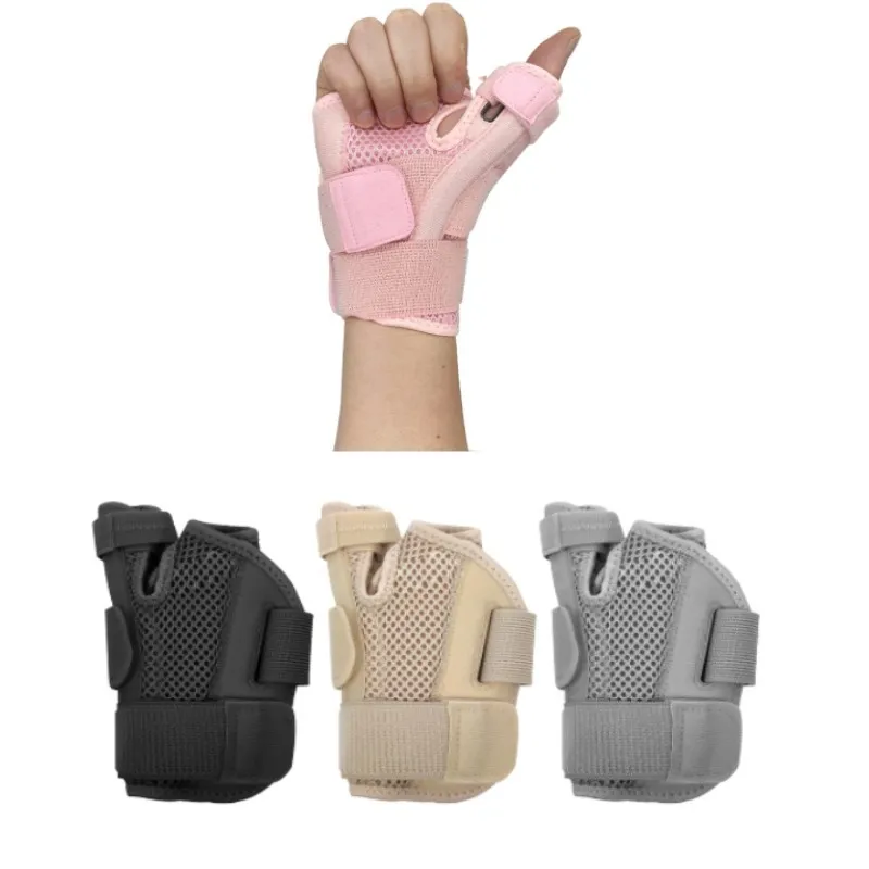 Thumb Splint Brace Wrist Wristband Hand Splint CMC Thumb Brace with Support for Arthritis Tendonitis Carpal Tunnel Pain Relief