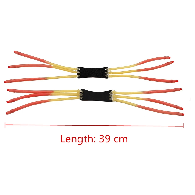 3pcs Thickened 1632 Built-in 1745 Double Model Rubber Bands To Increase The Power of The Slingshot and Improve The Hunting Power image 2