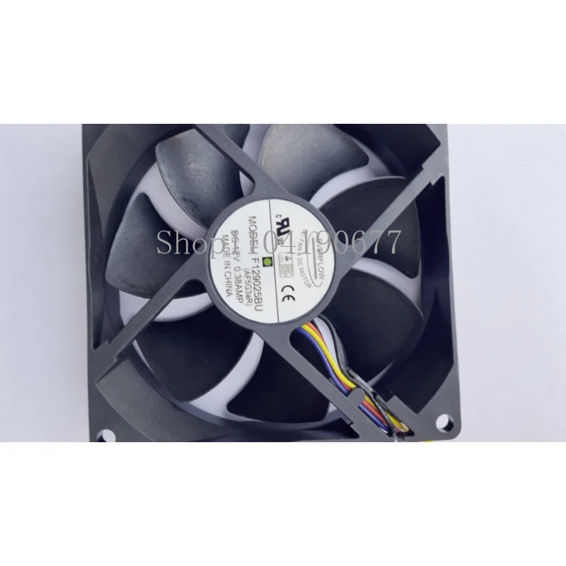 Cooling Fan F129025BU 9025 DC12V 0.38A Four Pins Square Cooling Fan for EVERFLOW