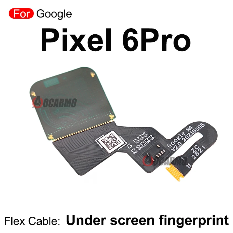 Fingerprint Buttons Flex Cable For Google Pixel 7 6 Pro 6Pro 6A 7A 7Pro Repair Replacement Parts