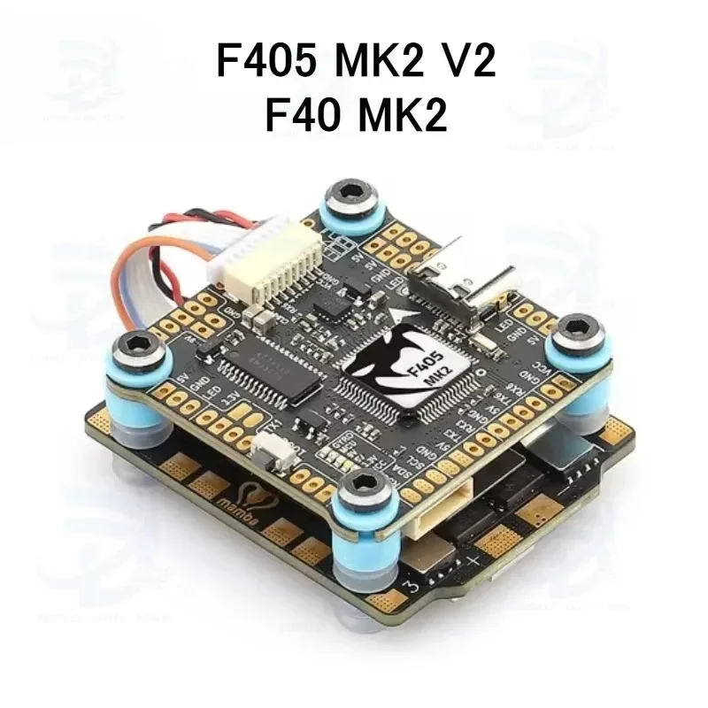Original DIATONE MAMBA F405 MK2 V2 ICM42688-P Flight Controller W/ BLHeli_S F40/F55_BLS 4in1 ESC Dshot 300-1200 for RC FPV Drone