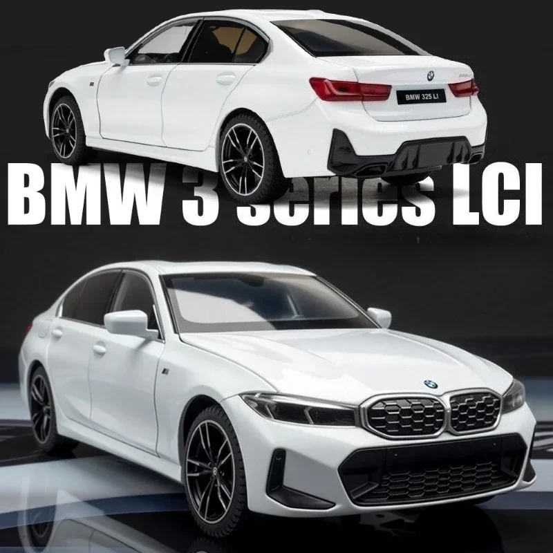 Genuine Licensed 1:24 325Li Alloy Car Model Simulation Collection Ornament Boyfriend Birthday Gift Miniature Voiture