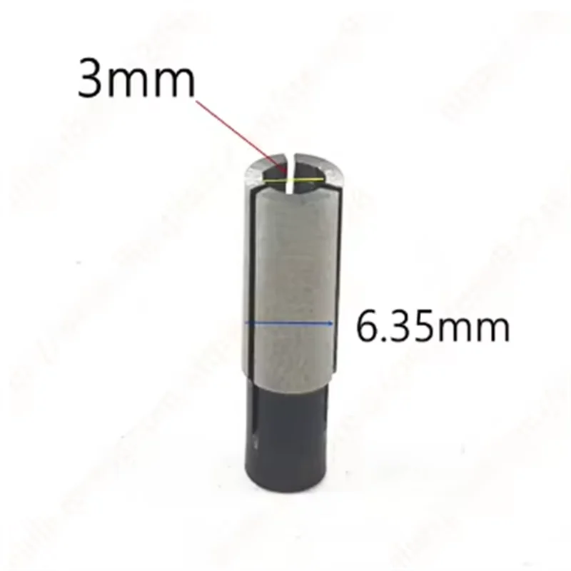 Nakrętka z tuleją zaciskową transfer adapter 3.175mm 6mm 4mm 6.35mm 3mm wymień dla Makita 3701 3703 3620 3709 3710 MTR050 MTR051 MT370 MT372