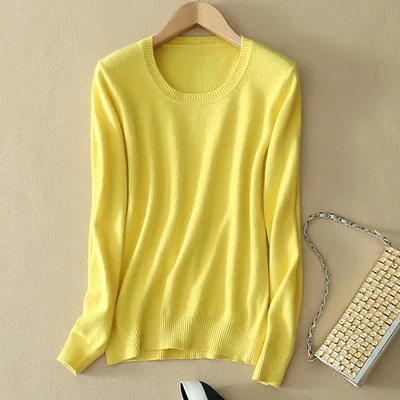 

2025 Autumn Winter Sweater Women Long Sleeve O-neck Knit Tops Solid Slim Fit Bottoming Shirt Korean Fashion Pullovers Knitwears