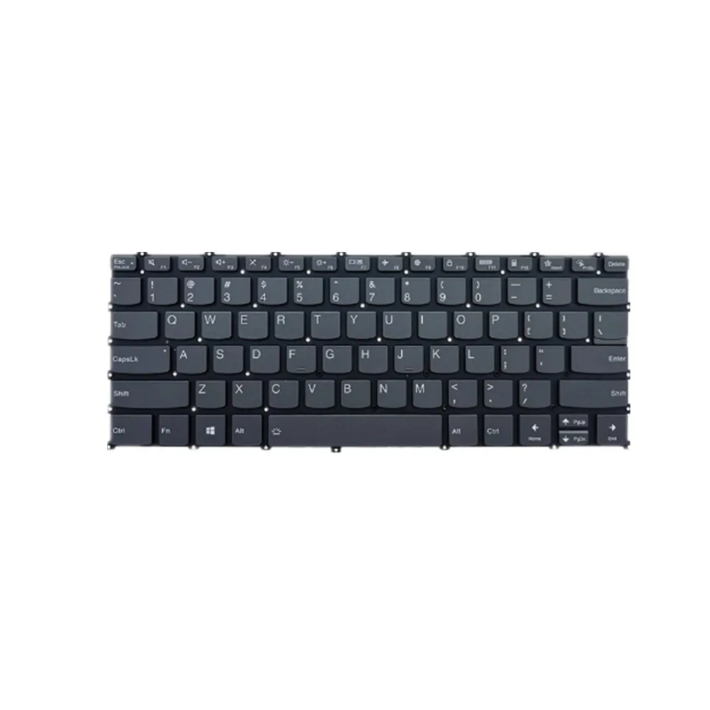 Laptop Keyboard For Lenovo Yoga Slim 7 Pro-14ACH5 Black US United States Edition
