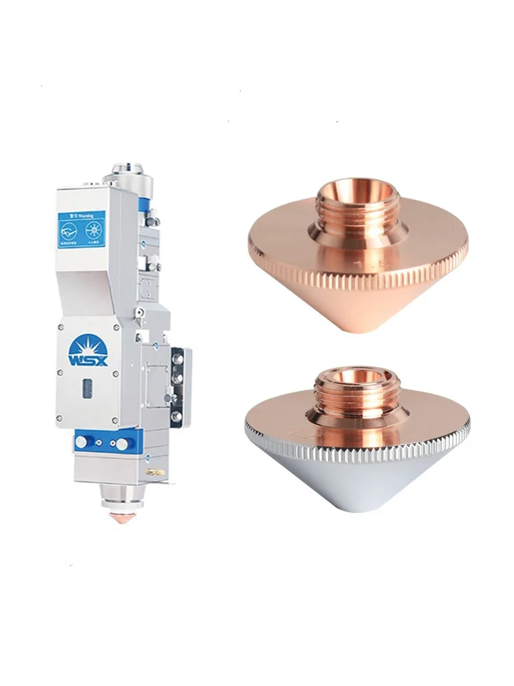 Buse de découpe Laser D28 H15 M11, buses en cuivre Double couche 0.8-7.0mm pour Precitec WSX BOCI HSG HANS Bodor OSPRI, tête de découpe Laser