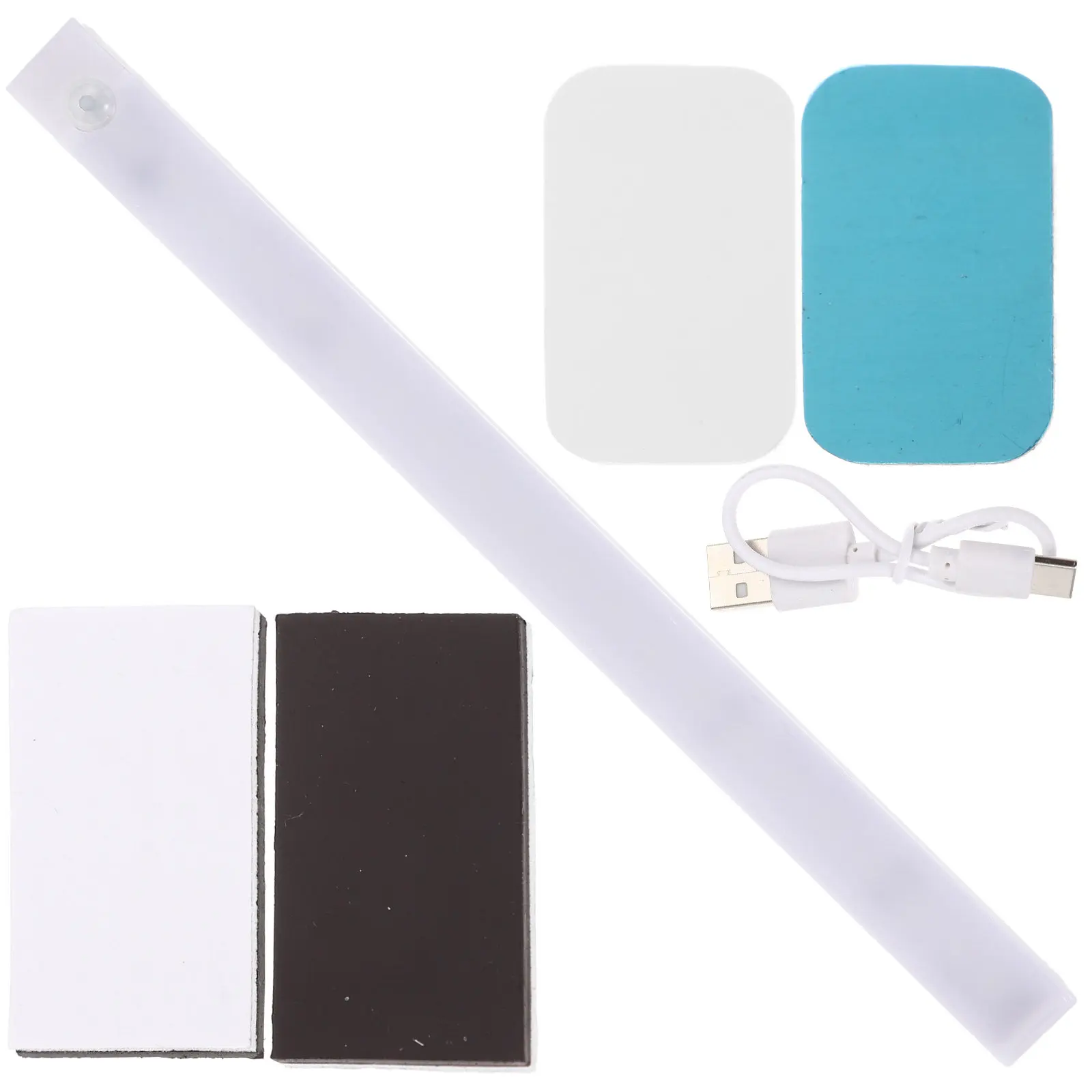 

1Set Magnetic LED Body Sensing Lamp USB Charging Cabinet Wardrobe Light Night Bedside Desk Lamp Long Strip Home Light