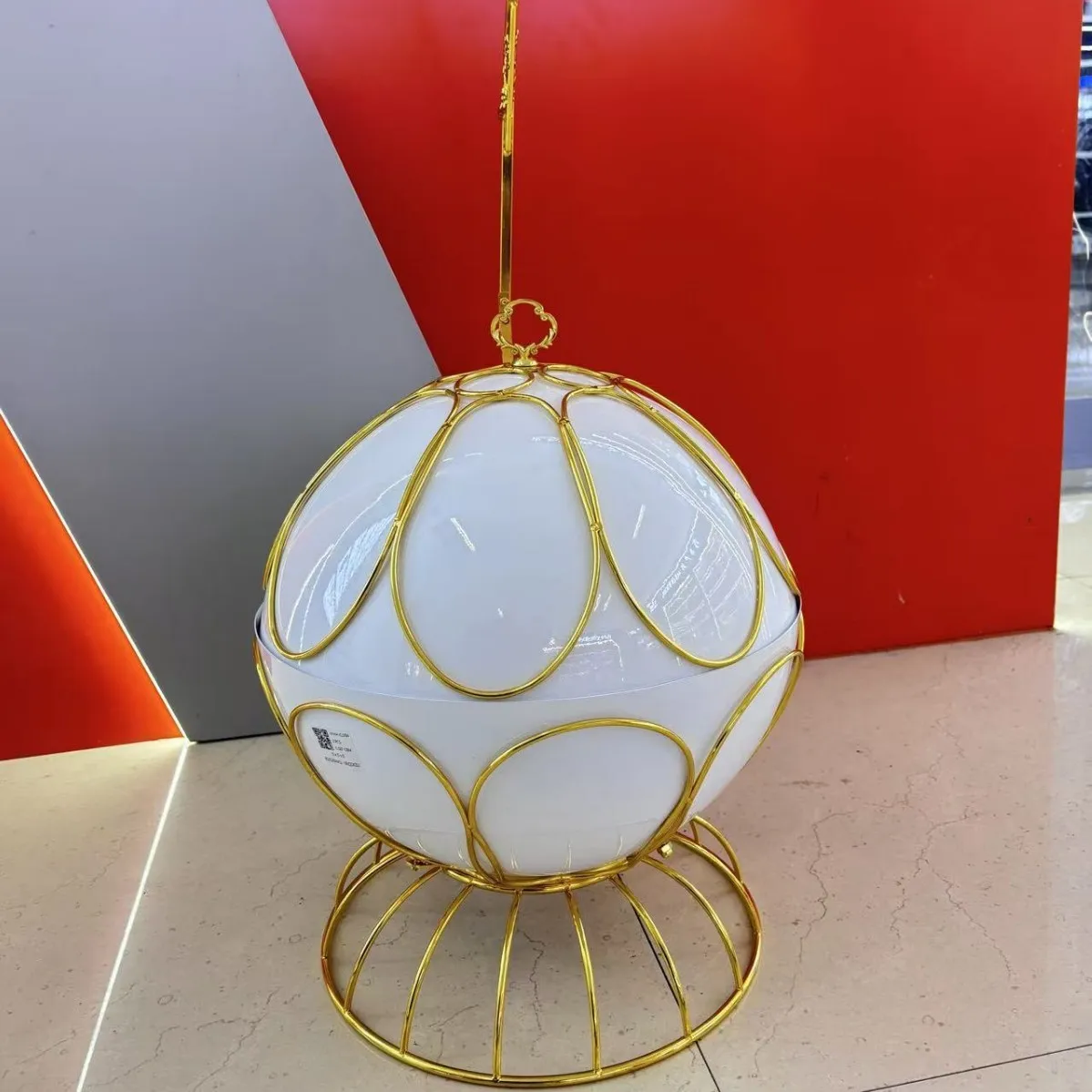 Spherical Stainless Steel Buffet Furnace Hotel Insulation Hanging Furnace Chafing Dish Commercial