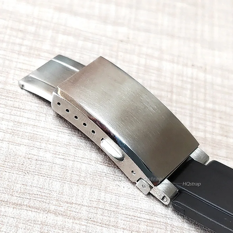 9X16mm Solid Stainless Steel Strap Buckle for Rolex Daytona Luxury Metal Clasps for Submariner Adjustable Band Deployment Clasp